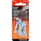 Hillman HILLMAN Steel Zinc Silver Push Pin Self-Leveling Hanger 6 pk 121126 - alternate 4